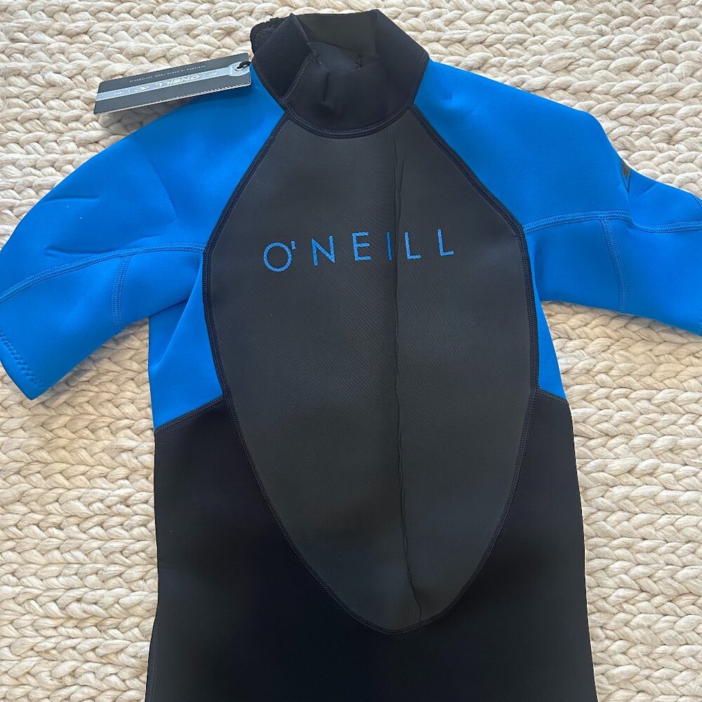 NWT O'Neill Kids Wetsuit - Youth Reactor II Short Sleeve Back Zip Spring Suit - Picture 2 of 3